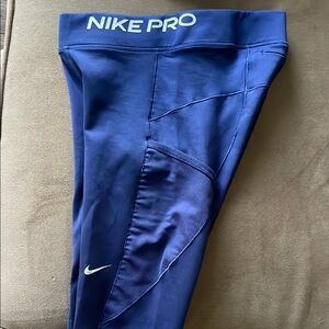Nike Pro Blue Leggings